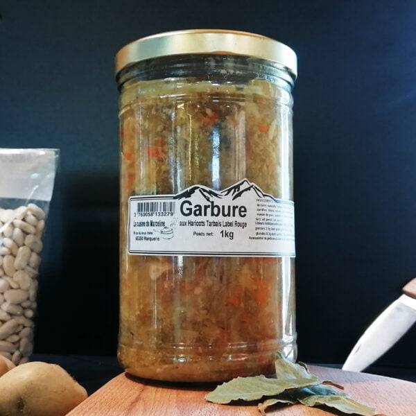 Conserve de 1kg de Garbure aux Haricots Tarbais Label Rouge de la cuisine de Marceline