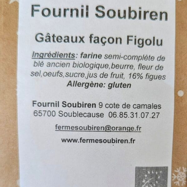 Biscuits façon "Figolu" - Ferme Soubiren – Image 2