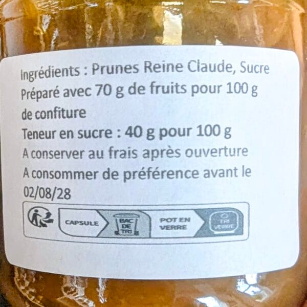 Famille Legrand - compo prune reine claude