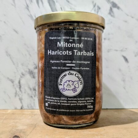 Mitoné au Haricots Tarbais d'Agneau de La Ferme du Cairn à Campan